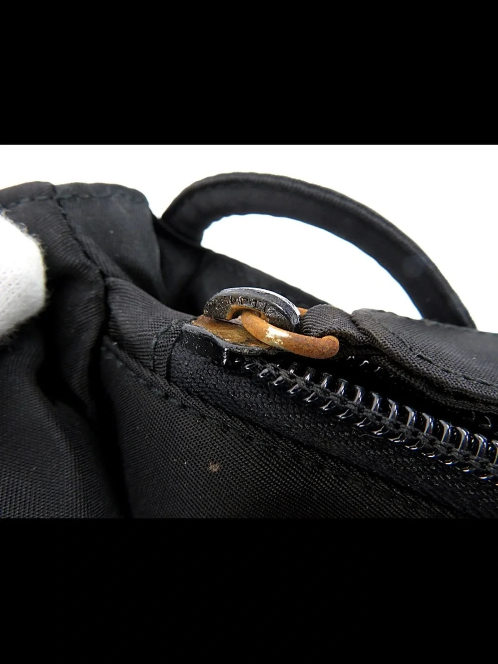 Prada Black Nylon Tote Bag
